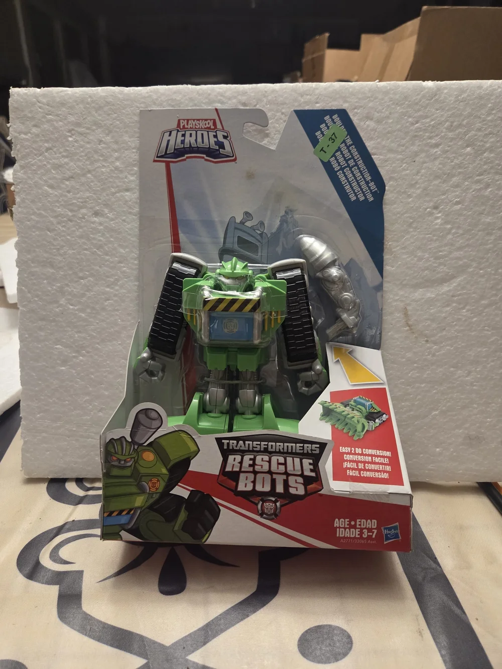 Playskool Heroes Rescue Bots Green Transforming Robot Toy